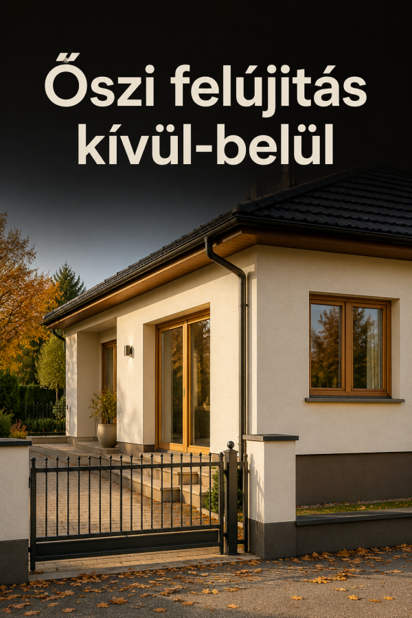 Őszi felújítás kívül-belül