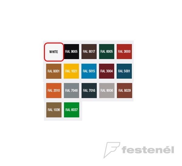 Tessarol mf. zománc fehér 1 0,75 L