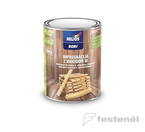 Bori biocid oldószeres impregnáló alapozó színtelen W 0,75 L