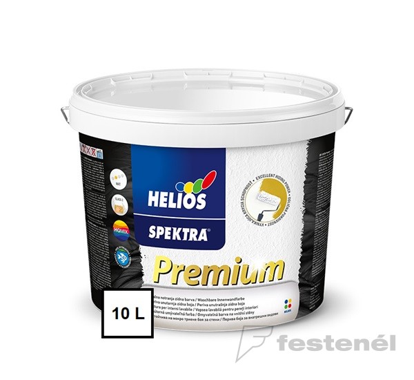 Spektra Prémium mosható beltéri falfesték B1 - fehér 10 L