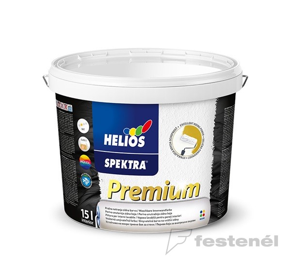 Spektra Prémium mosható beltéri falfesték B1 - fehér 15 L