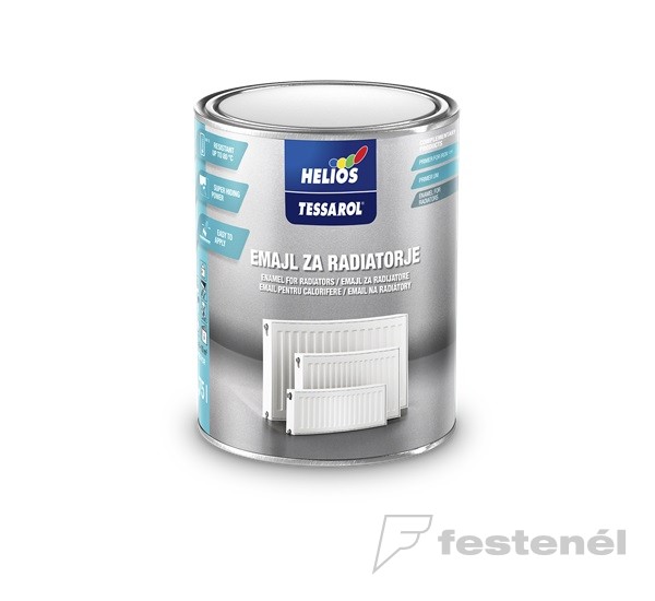 Tessarol radiátor zománc fehér 2,5 L