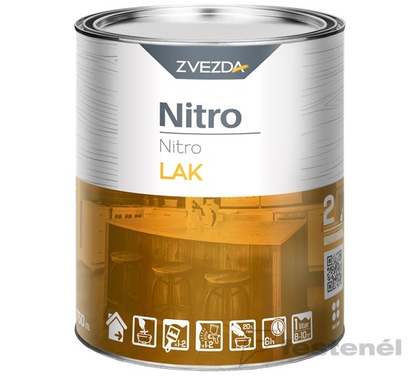 Nitro fedőlakk matt 0,75 L