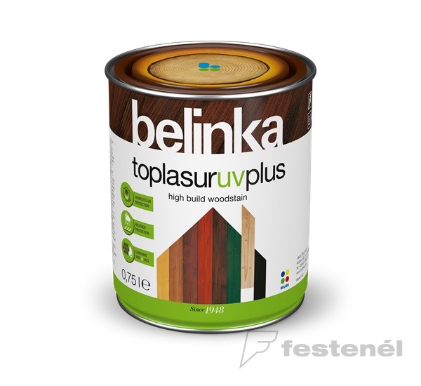 Belinka Top Lasur UV Plus vastaglazúr 22 ében 0,75 L