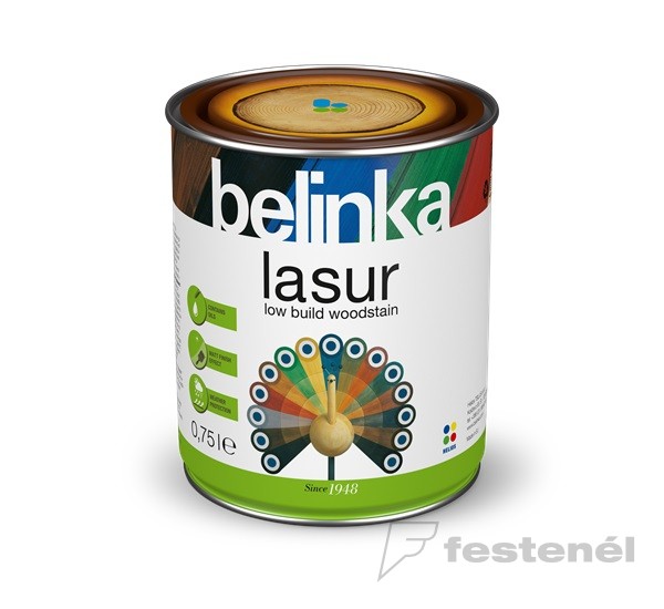 Belinka vékonylazúr 12 színtelen 0,75 L