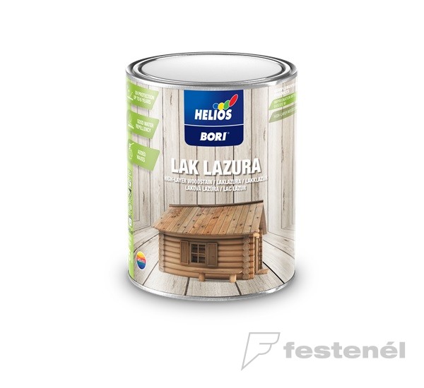 Bori lakklazúr  1 színtelen 2,5 L